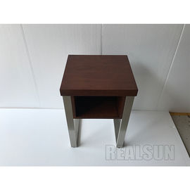 주문 호화 가구 호텔 머리맡 탁자 멜라민은 베니어판 이동성 단부 사이드를 적층했습니다 온라인 제조