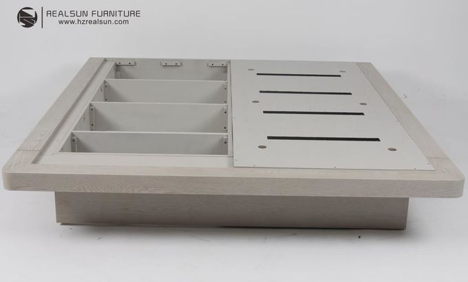 호텔 침실 가구는 환영받은 왕 침대 박스 OEM ODM에서 설정합니다 1