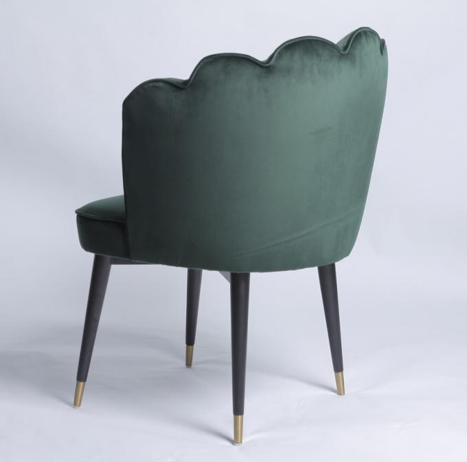 W49cm Ｄ 47 센티미터 H82cm 노르딕 경기 벨벳 같은 현대 식당 의자 4